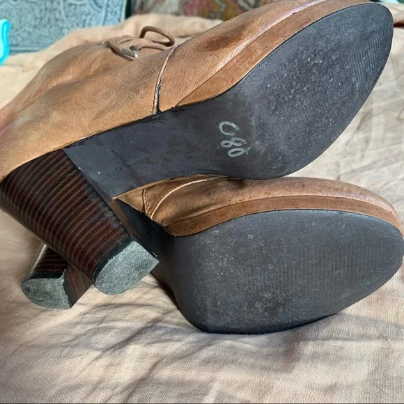 Steve Madden Leather Platform Heeled Boot - Picture 5 of 5